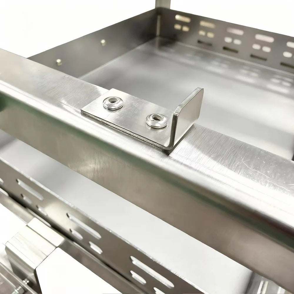 FireWave F1 — Grill Rotatif Inox Premium